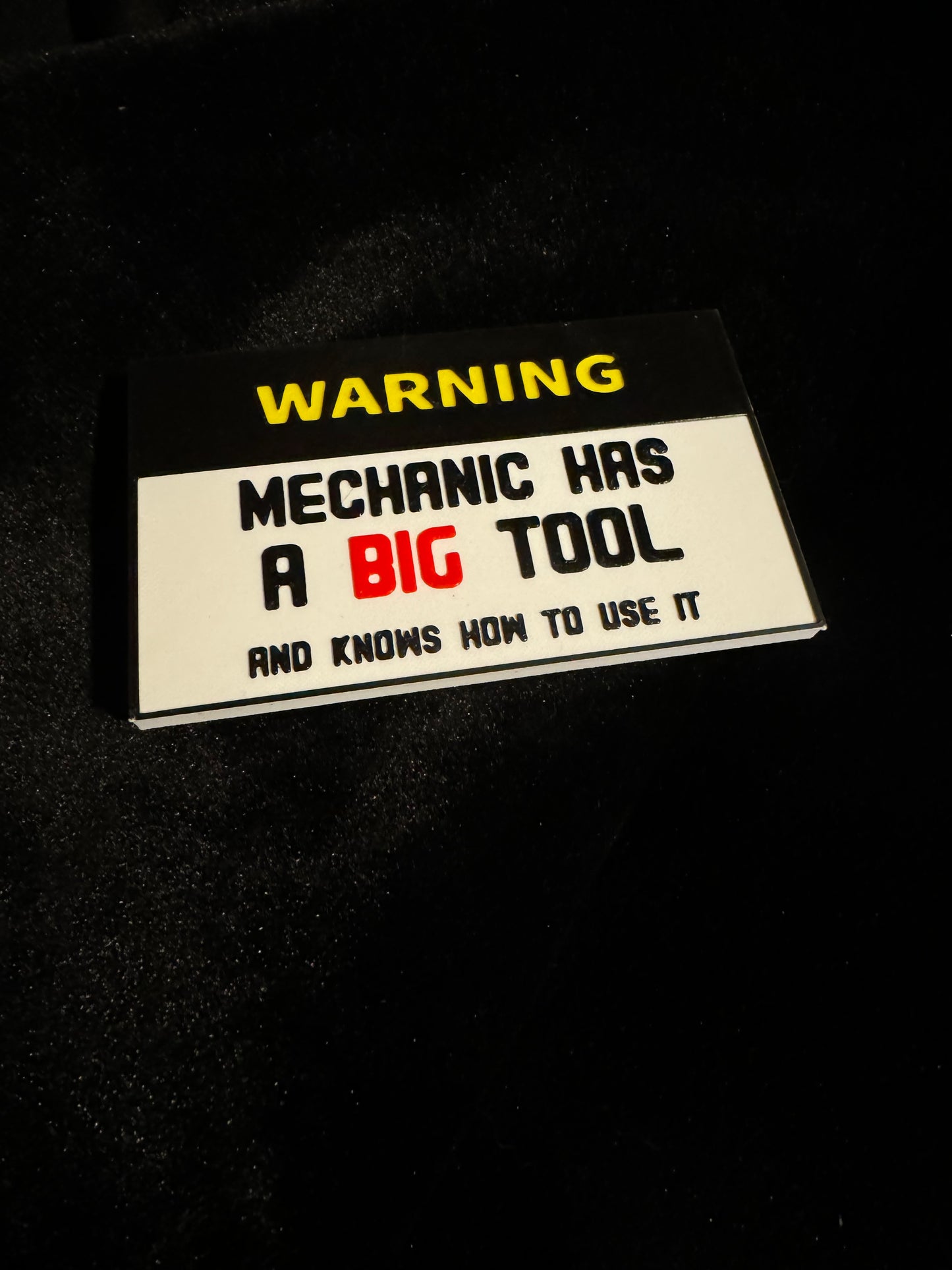 Funny Toolbox Badges Magnetic Emblems