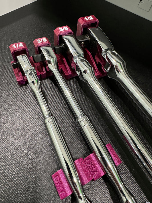Mag Lock Drawer Ratchet Organizer System