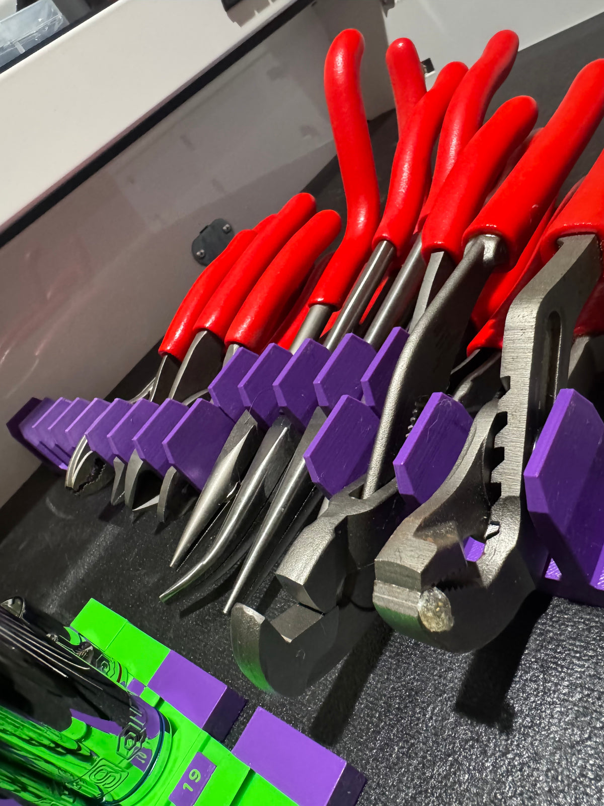 Mag Lock Pliers Universal Organizer Rails N55