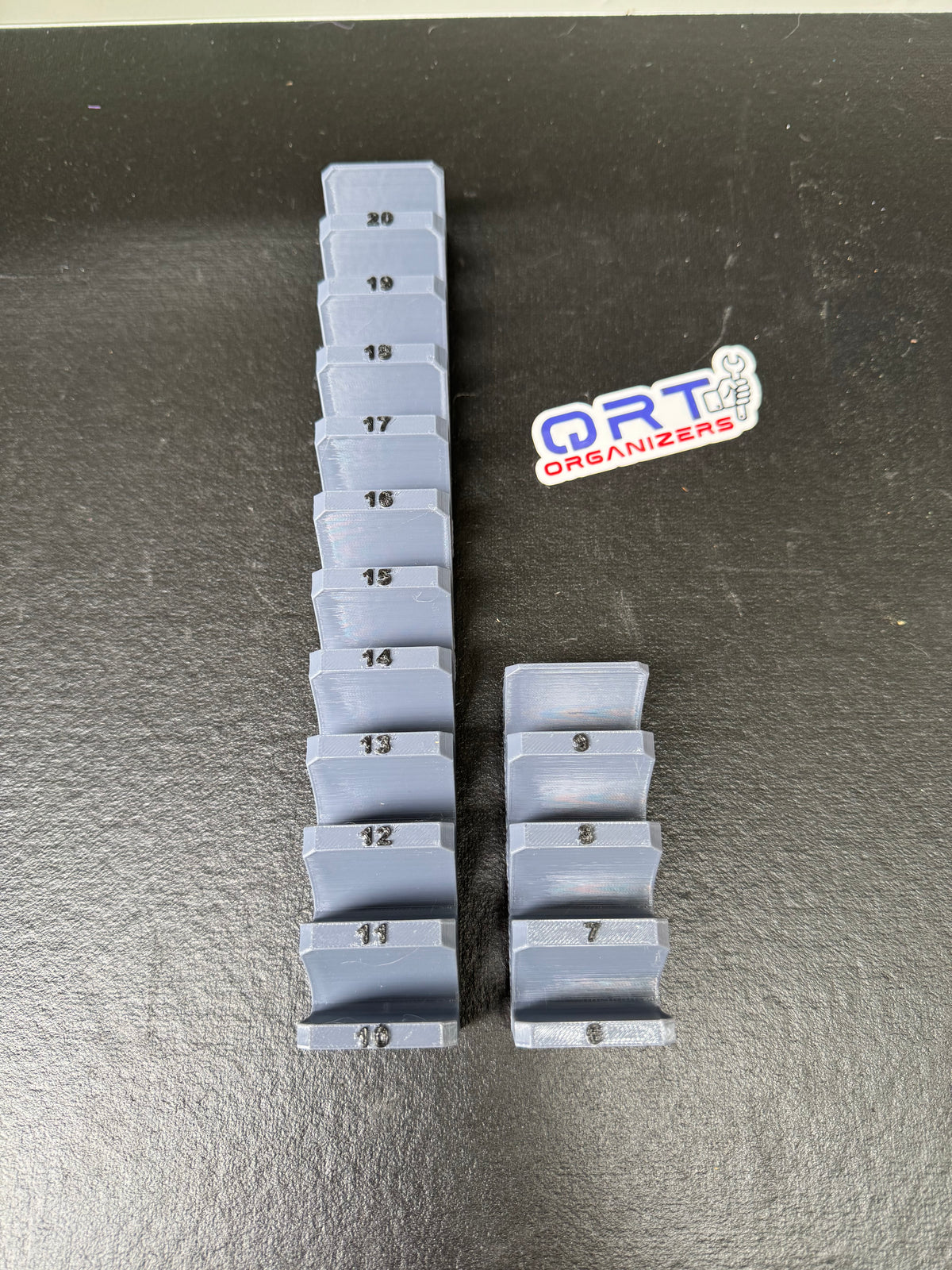 Mag Lock V2 Slanted Wrench Organizer Racks Pre Numbered Sets