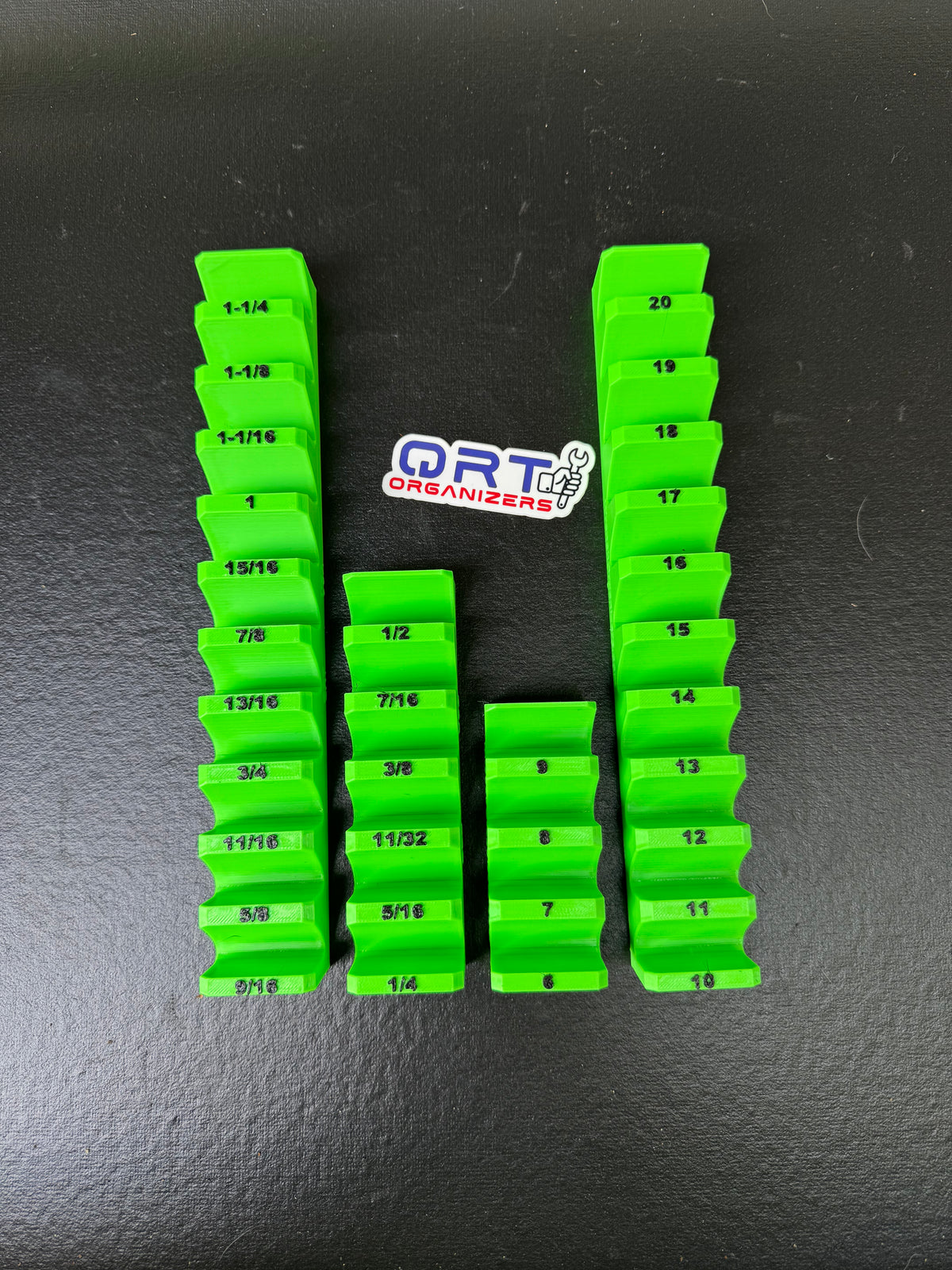 Mag Lock V2 Slanted Wrench Organizer Racks Pre Numbered Sets