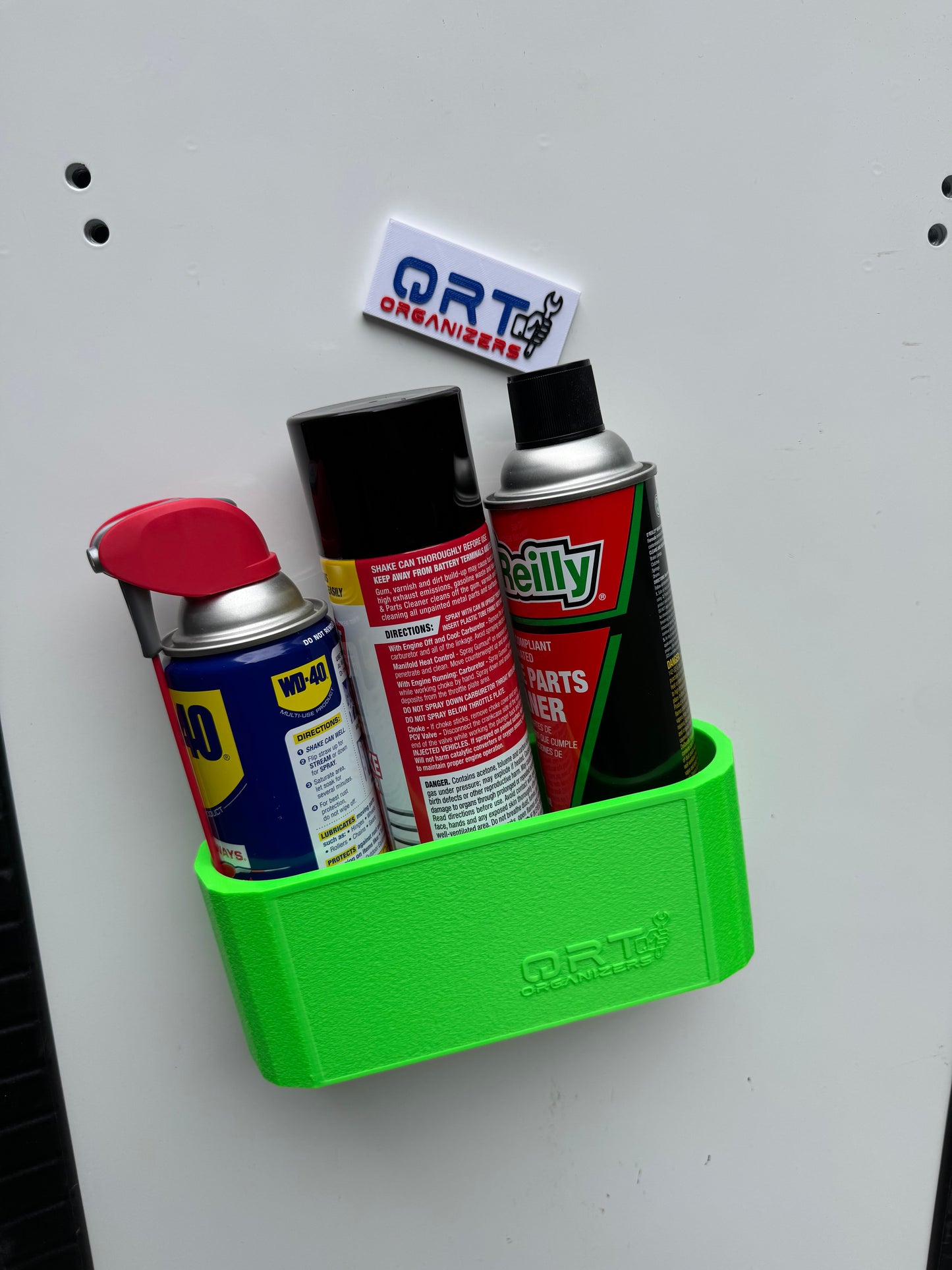 Magnetic Triple Aerosol Can Holder