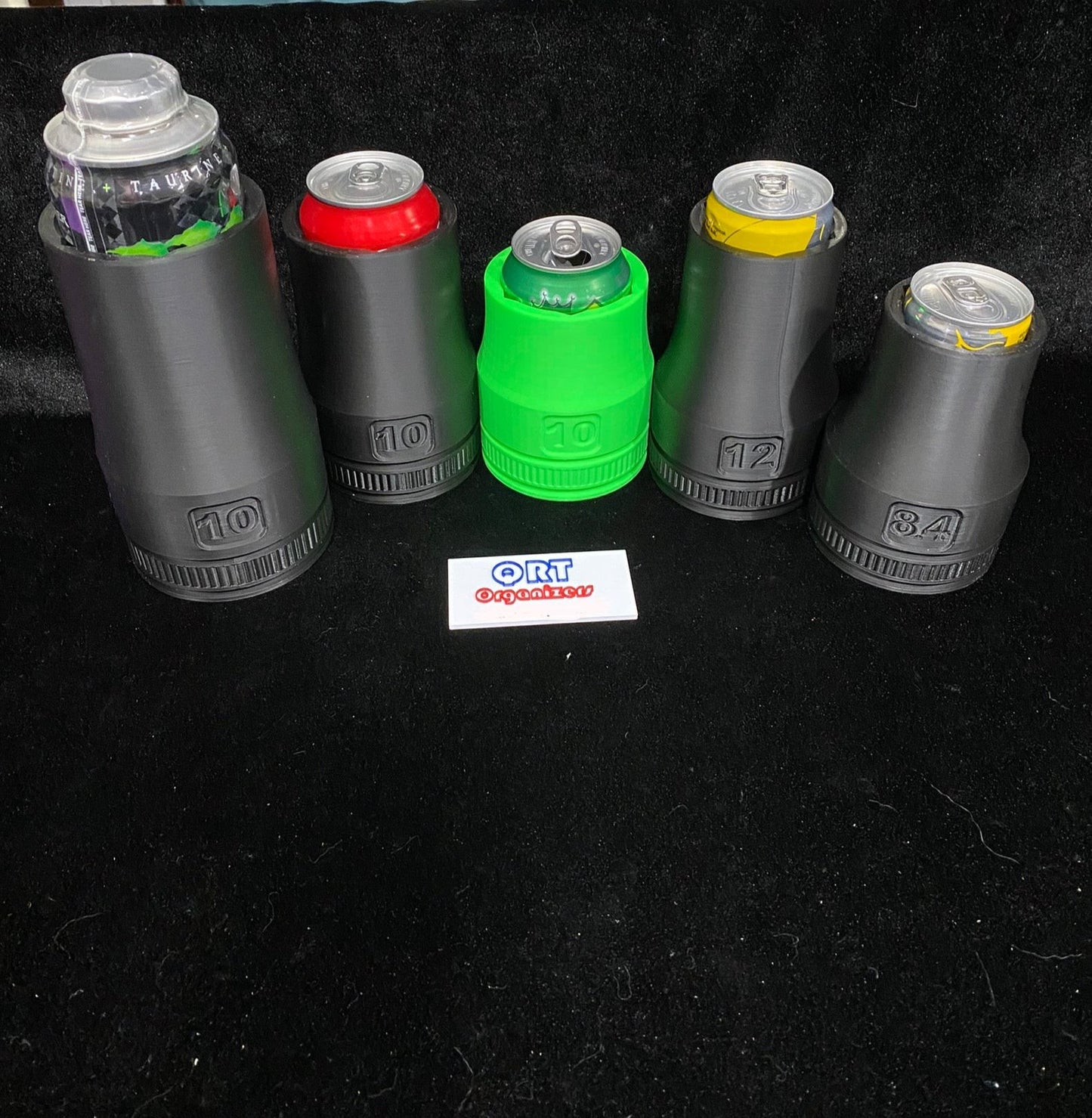 10MM Socket Can Sleeve Cooler Sleeves Multiple Sizes