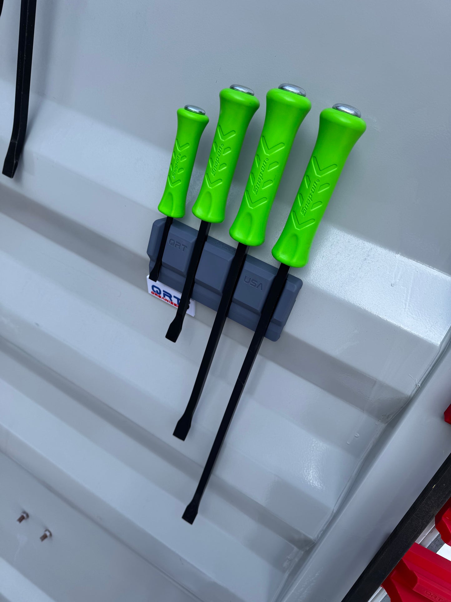 Magnetic Snap On Prybar Holders