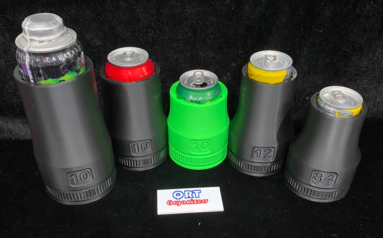 10MM Socket Can Sleeve Cooler Sleeves Multiple Sizes