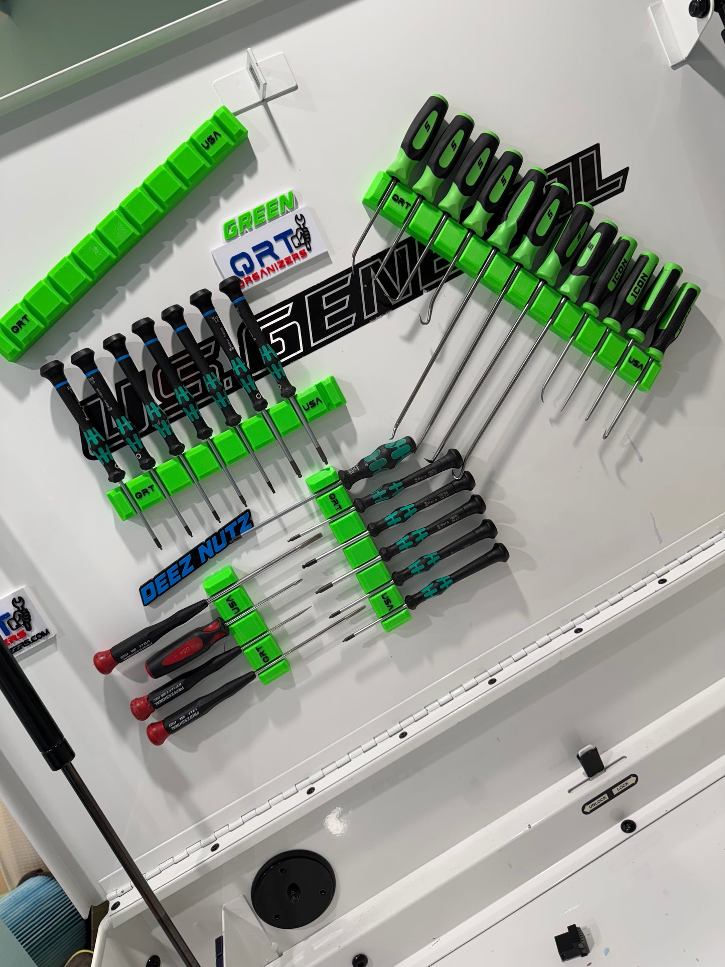 Mag Lock HD Minis Picks & Drivers Organizer Rails