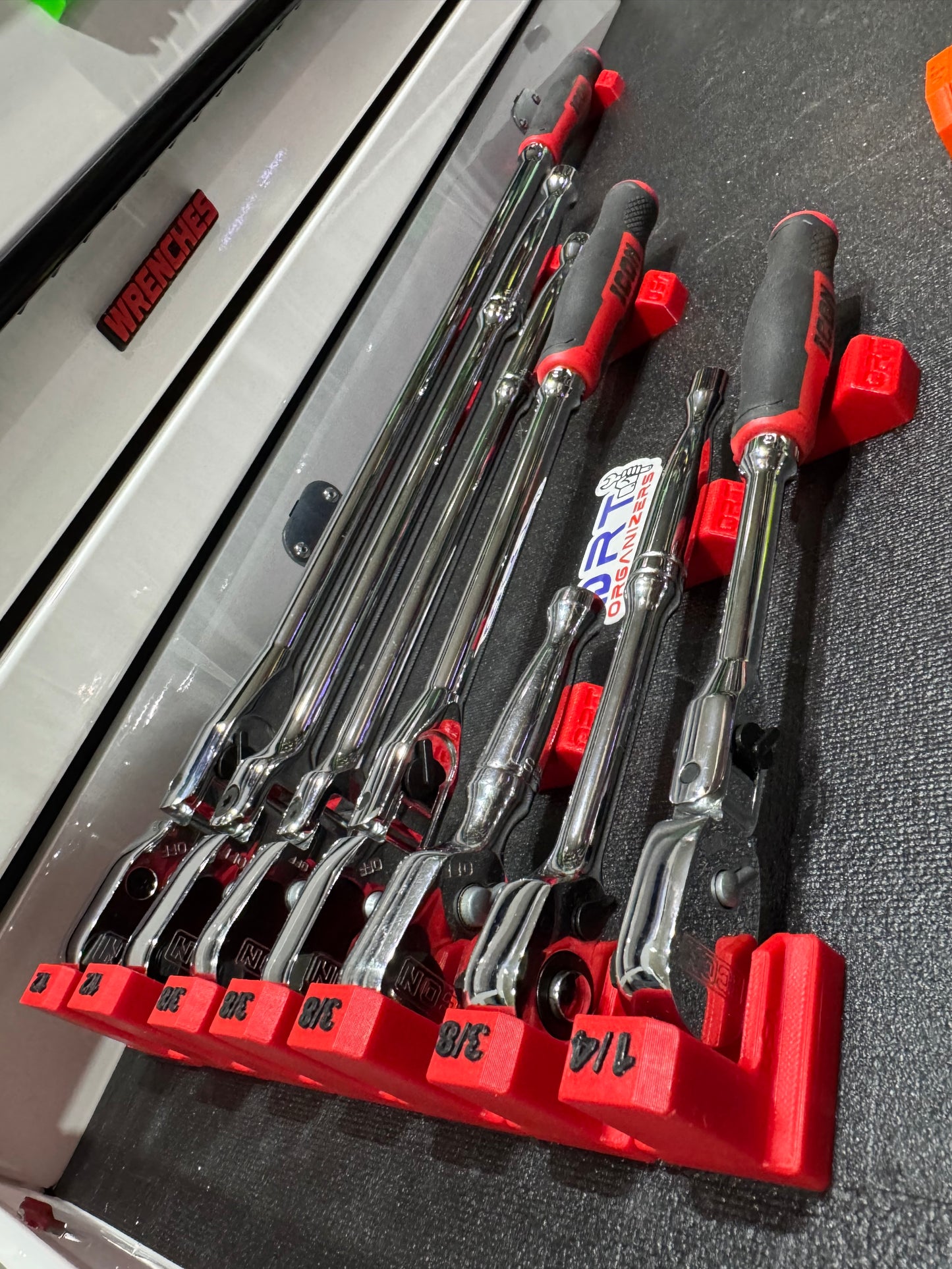 Magnetic Ratchet Organizer Drawer Series Modular Toolbox Tool Holder System
