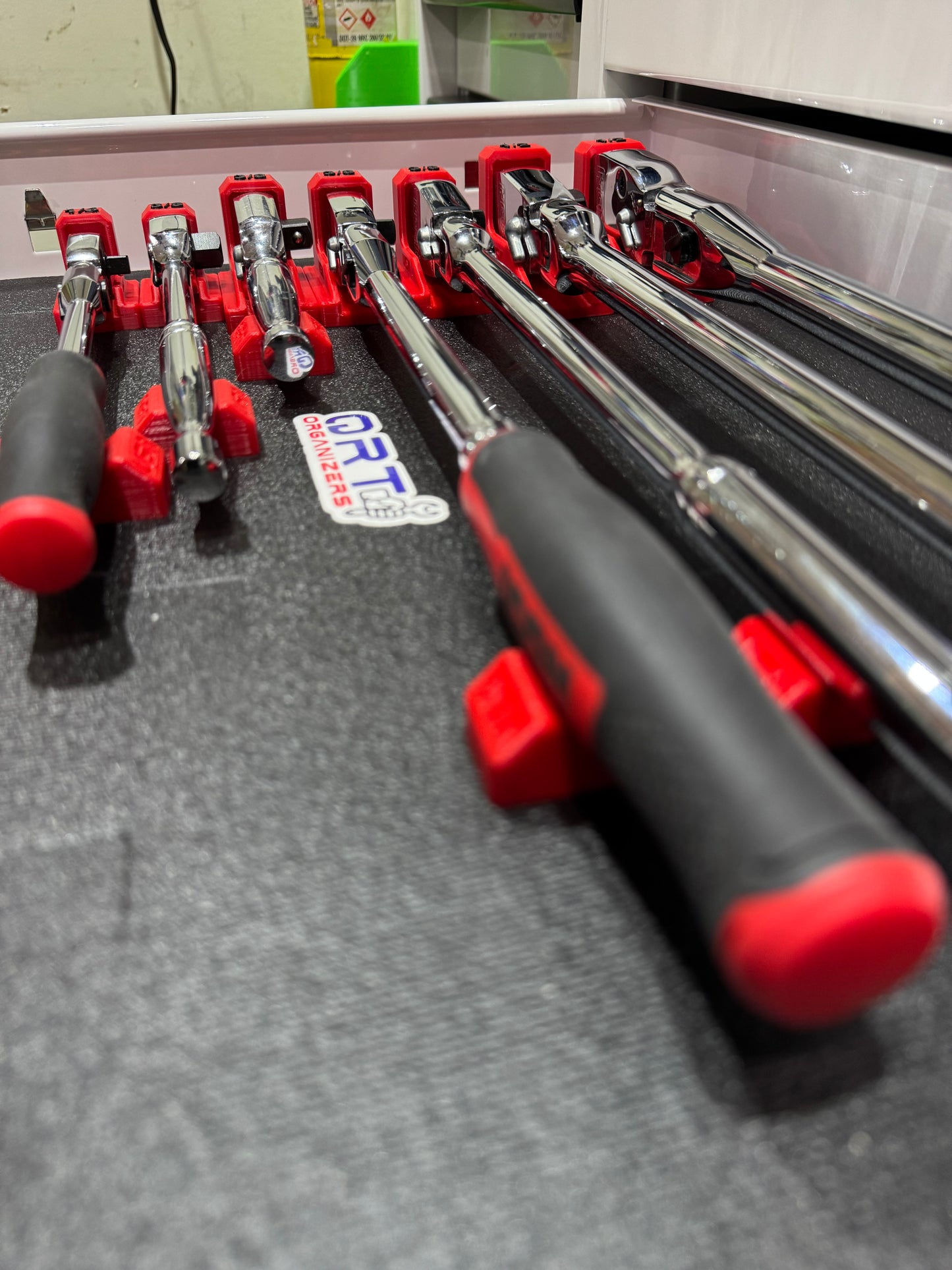 Magnetic Ratchet Organizer Drawer Series Modular Toolbox Tool Holder System