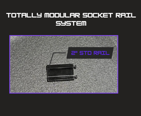 QRT Totally Modular Socket Rail System RAILS (TMSR)